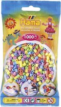 Hama Strijkkralen Pastelkleuren 1000 Stuks