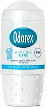 6x Odorex Deodorant Roller Invisible Care 50 ml