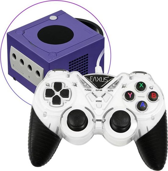 Cube Classic Controller pour Wii et nieuw modèle GameCube GC, Eaxus |  bol.com