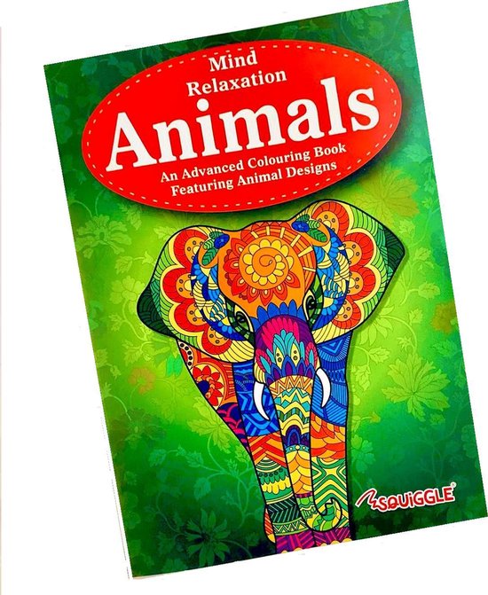 Kleurboek voor volwassenen - Kleurboek ''Dieren'' - A4 Kleurboek voor  volwassen -... | bol.com