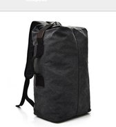 MIRO Luxe Backpack - Rugzak - Grote Capaciteit - Met Zip - 50 Liter - Zwart