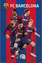 FC Barcelona 2020/2021 Group Poster 61x91.5cm