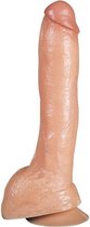 BELGO-PRISM Real Size 10 Flesh - Dildo - Lengte 250 mm - Diameter 45 mm