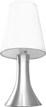 Touch lamp E14 met RVS voet in modern design Eaxus