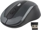 Computermuis - Muis - Draadloze muis - Werkafstand tot 10 meter - Grijs (grijs)