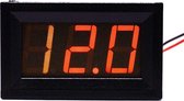 Universele voltage display rood voor elektrische kinderauto - kindermotor - kinderquad - kindertractor - accuvoertuig