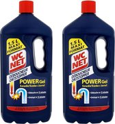WC NET Ontstopper Power Gel Soda & Javel - 2 x 1,5 l