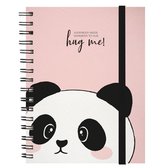 Legami notitieboek - spiraal - A4 formaat - 3in1 - lijn+ruit+dotted - studieschrift - PANDA