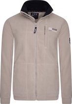 Wildstream Heren Fleece-Jack-Vest-Stóne-Maat L
