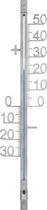 TFA - Buitenthermometer - Zilver - Analoog - Metaal - -30 tot +50 °C - Weersbestendig