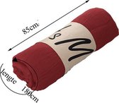 Sjaal - Omslagdoek Burgundy  180 * 55 cm | Bordeaux rood | Chiffon