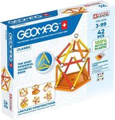 Geomag Greenline - Classic 42 delen Classic - 42 delen - puzzel - constructie - magnetische staven - bouwstenen - Kinderen