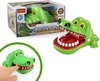 Afbeelding van het spelletje Allerion® Bijtende Krokodil met Kiespijn - Kinderspel