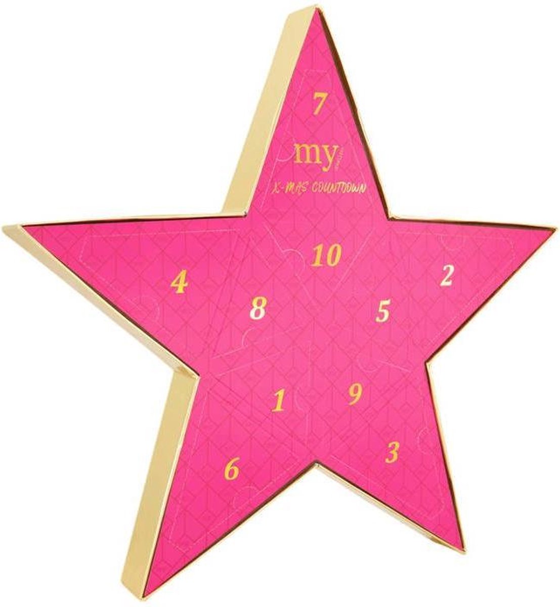Kerst diy Aftelkalender - rosé gouden sieraden - adventskalender