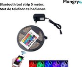 LED-stripverlichting Bluetooth En Muziek Mode RGB Led Strip 2835 met App bedienbaar - Mangry