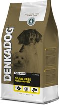 Denkadog Micro Protéines Sans Grains Poisson & Fèves & Patates Douces - Nourriture pour chiens - 12 kg