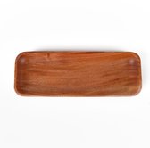 Khaya - houten sushibordjes - tapasbordjes - duurzaam hout - set van 2