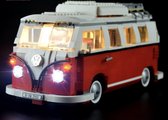 LED LICHTSET voor LEGO® Volkswagen transporter T1 busje - Creator - Lighting kit Set nummer 10220 21001 Verlichting - Camper Van - Toy Brick Lighting® - Let op alleen lichtset! Geen model