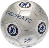 Chelsea Voetbal Handtekeningen - Maat 5 - Zilver