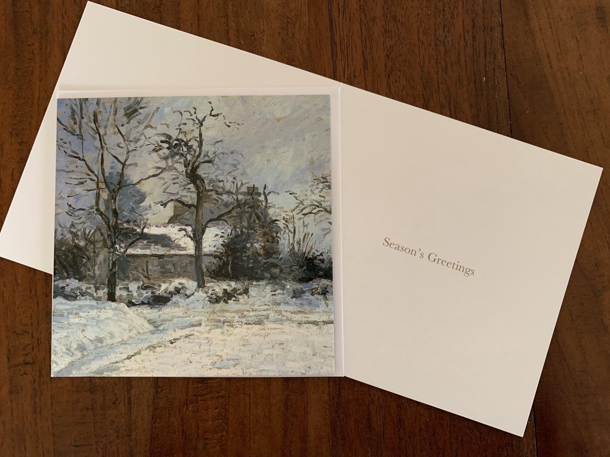 Fitzwilliam Museum Christmas cards Kerst ~ Kerstkaarten Sneeuwlandschap