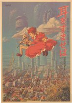Whisper of the Heart Ghibli Anime Vintage Poster 51x36