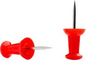 Push pins punaises LPC | rood | 100 stuks
