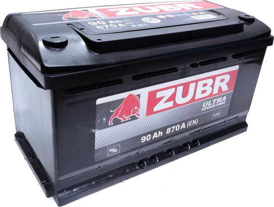 repertoire dump Geestelijk ZUBR Ultra 90Ah 870A 12V R+ - Accu - Loodaccu Startaccu Autobatterij  Batterie de... | bol.com