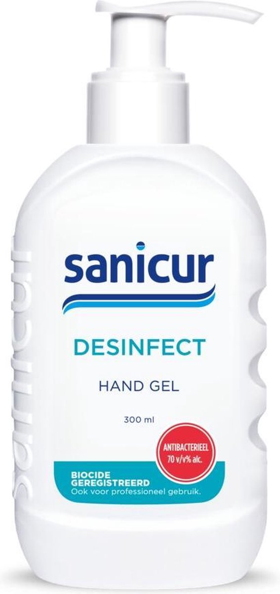 Sanicur Handgel Pomp 300 ml