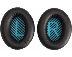 Jumalu Luxe Lederen Oorkussens Blauw – Vervangende Earpads voor BOSE QuietComfort QC15 QC25 QC35 QC2 AE2 AE2i – Memory Foam