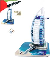 Puzzel - 3D puzzel - Burj Al Arab - 3D puzzel - Dubai - 46 stukjes - Burj Al Arab Hotel - Jumeirah - Hotel - Puzzle