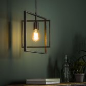 Hanglamp Shaun - Metaal - Zwart