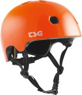 TSG Meta skateboard helm gloss orange