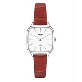 Komono Kate Croco Red Horloge W4266 Rood Leer