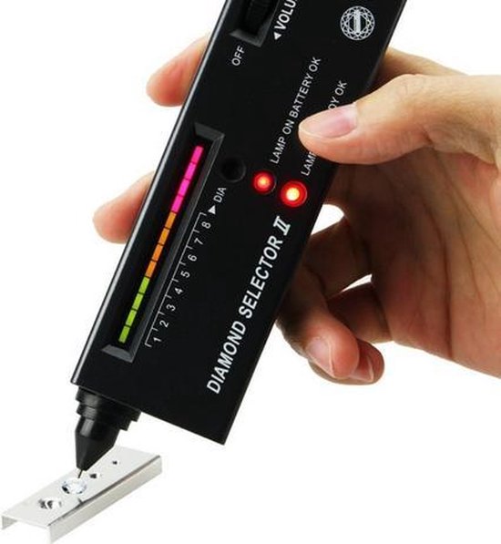 Diamant tester met LED indicator tegen namaak Diamond / HaverCo
