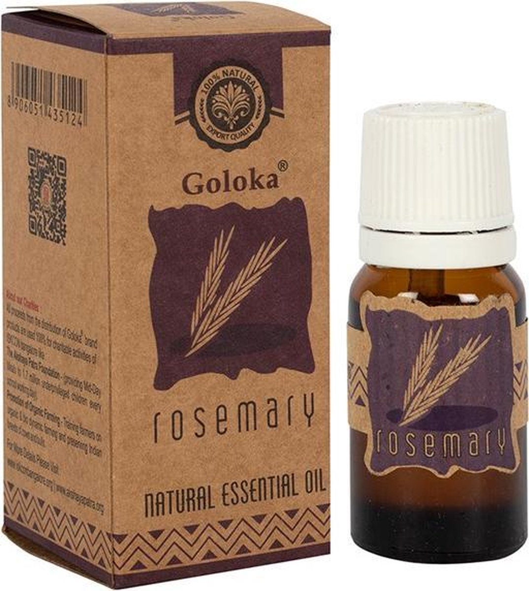 Goedkoopste Goloka - Rosemary - Etherische Olie (10ml