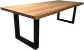 Teakea - Ultimo Live-edge dining table 160x90 - top 5 - Naturel