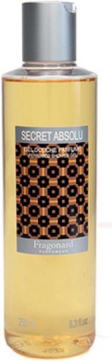 Fragonard Secret Absolu Gel Douche Parfume - Shower Gel for Men 250 ml - NEW