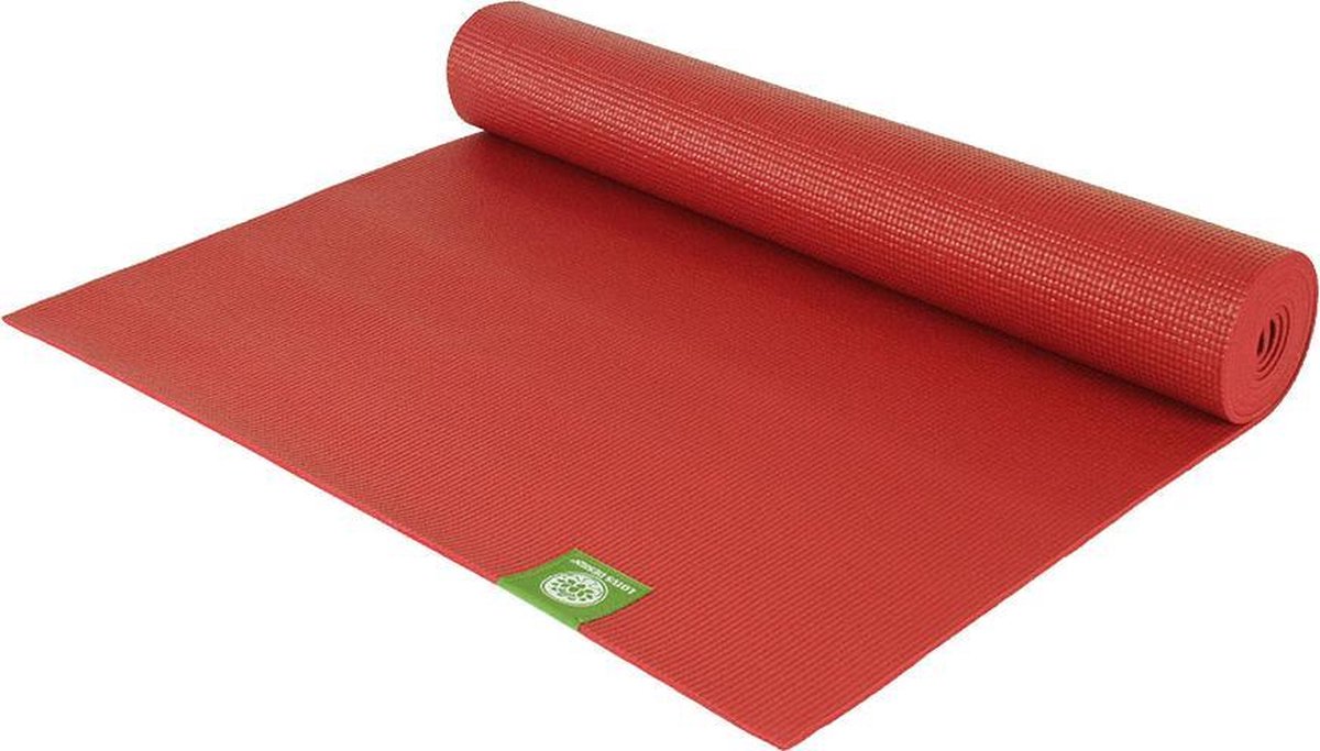 Yogamat Trend rood 4,5 mm