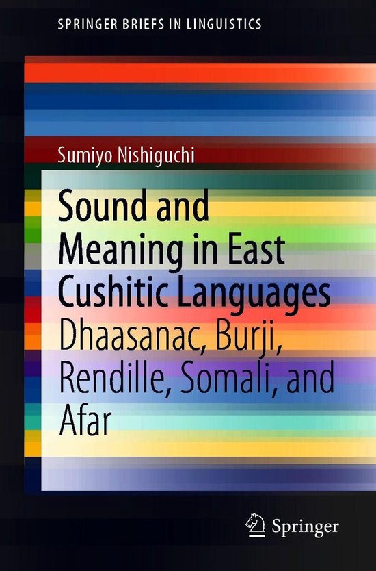 Education (R0) - Sound and Meaning in East Cushitic Language ... - cover