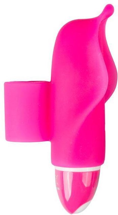 Sweet Smile – Dolfijn Vinger Vibrator met Verwijderbare Vibro Kogel voor een Speelse Ervaring – Roze