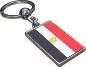 Egypte Vlag - Sleutelhanger - Cadeau - Verjaardag - Kerst - Kado - Valentijn