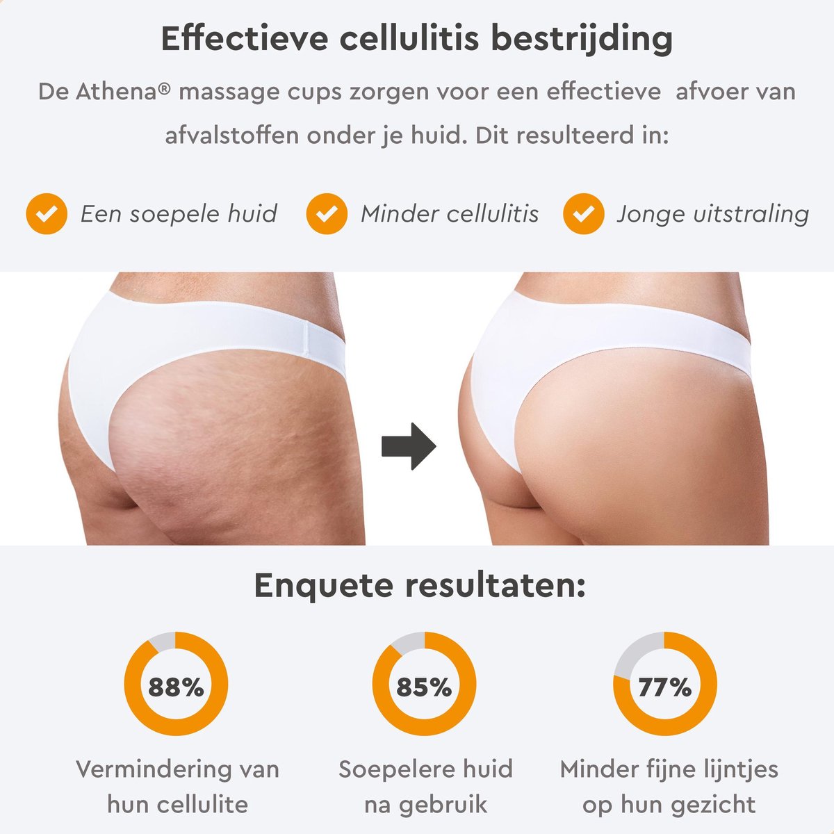 Bol Com Athena Hoogwaardige Cellulite Cups Voor Gezicht Armen En Benen Cellulite Massage