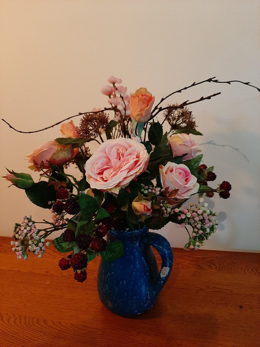 Zijden bloemen, Kunstbloemen, Nepbloemen, Zijdenboeket, , Zijden boeket - Luxe Zijden Bloemen - Kunstbloemen - Nepbloemen de Luxe roze lila 45*40
