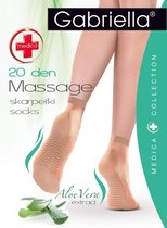 Gabriella massage pantysokken Medica 20den, neutro, voetmaat 23-27cm