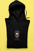 Jojo's Bizarre Adventure Buccarati Pixel Art | Golden Wind | Kawaii Anime Manga Merchandise | Unisex Zwart Maat XS Hoodie