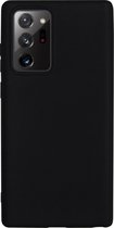 BMAX Siliconen hard case hoesje voor Samsung Galaxy Note 20 Ultra / Hard cover / Beschermhoesje / Telefoonhoesje / Hard case / Telefoonbescherming - Zwart