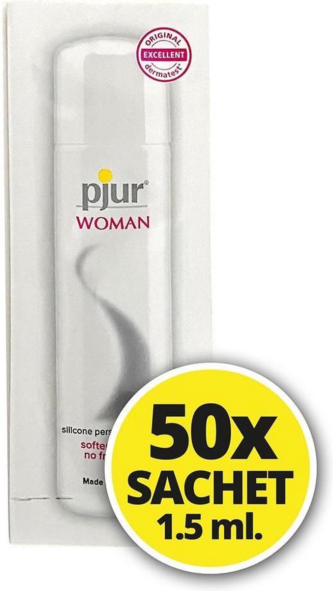 Goedkoopste Pjur Women - Glijmiddel Siliconenbasis - 50 x 1,5 ml