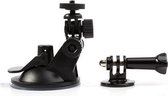 GadgetBay Roterende Auto Vacuüm Zuignaphouder met Statiefbevestiging voor GoPro Hero 2 en Hero 3 F05189 - Zwart