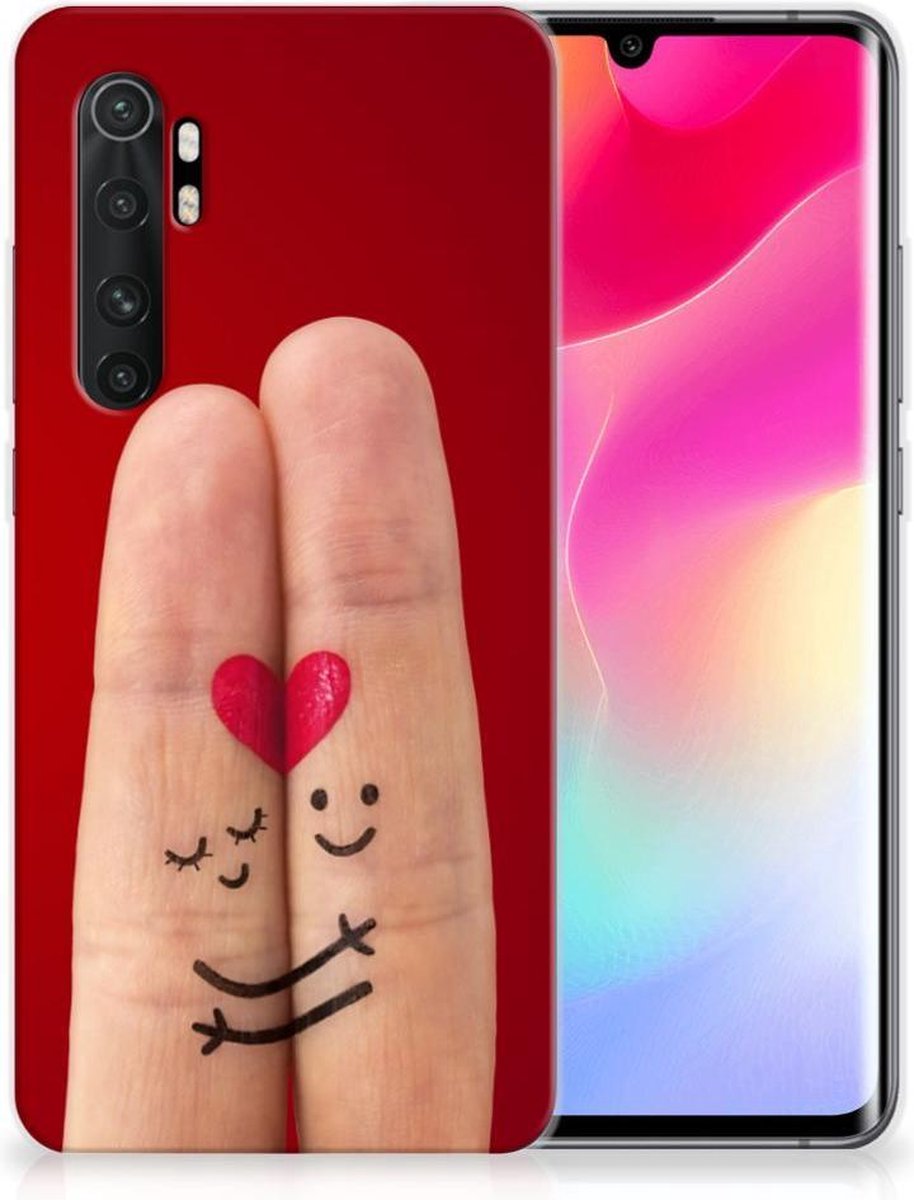 Xiaomi Mi Note 10 Lite Silicone Back Cover Liefde - Origineel Romantisch Cadeau