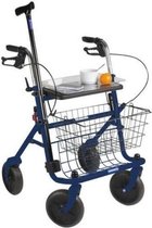 Thuasne Quatro Rollator | Blauw | Opvouwbaar -10,2 kg